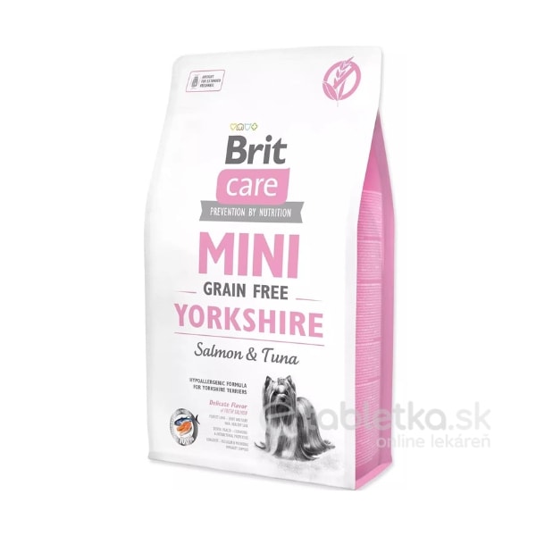 Brit Care Dog MINI Grain-free Yorkshire 2kg