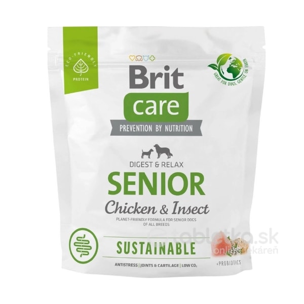 E-shop Brit Care Dog Sustainable Senior 1kg