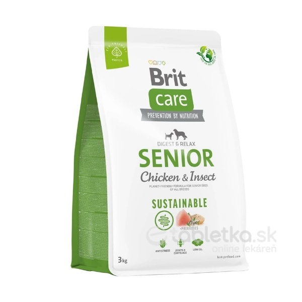 E-shop Brit Care Dog Sustainable Senior 3kg