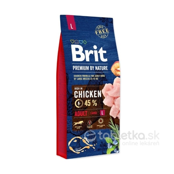 Brit Premium by Nature Dog Adult L 15kg