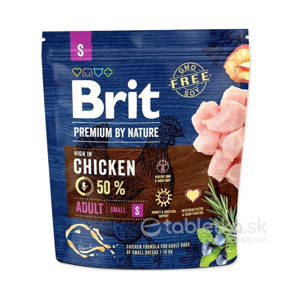 Brit Premium by Nature Dog Adult S 1kg