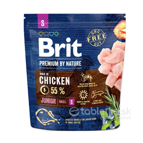 Brit Premium by Nature Dog Junior S 1kg