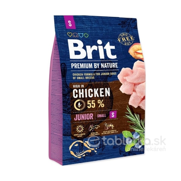 Brit Premium by Nature Dog Junior S 3kg