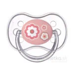 Canpol Babies silikónový cumlík so symetrickou špičkou Newborn Baby 6-18m rúžový