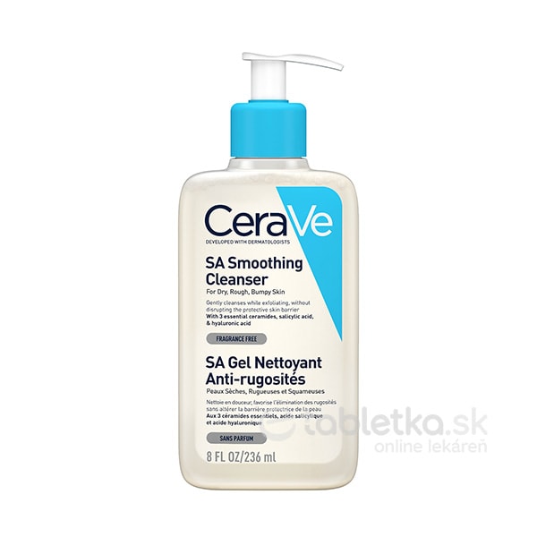E-shop CeraVe SA zjemňujúca čistiaca emulzia na suchú a drsnú pokožku 236ml