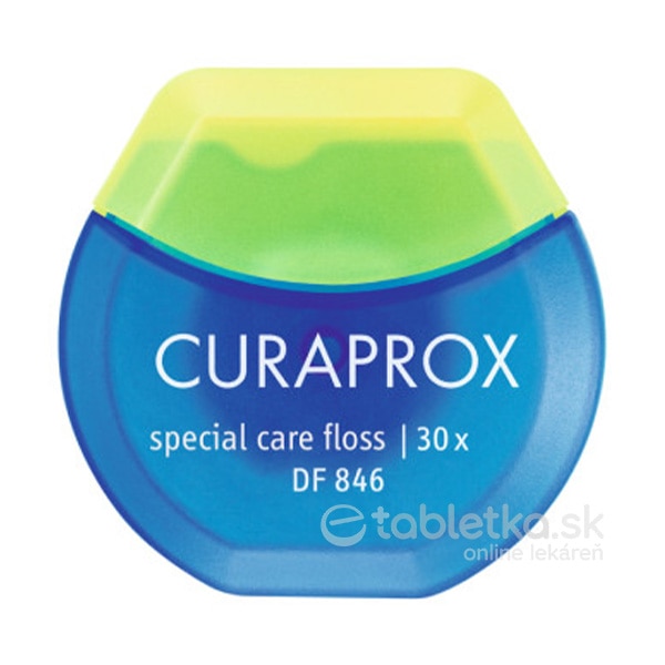 E-shop Curaprox DF 846 zubná niť na čistenie implantátov 30ks