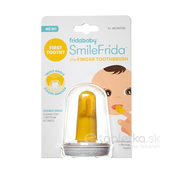 E-shop Fridababy SmileFrida Prstiačik návlek na prst, čistenie prvých zúbkov