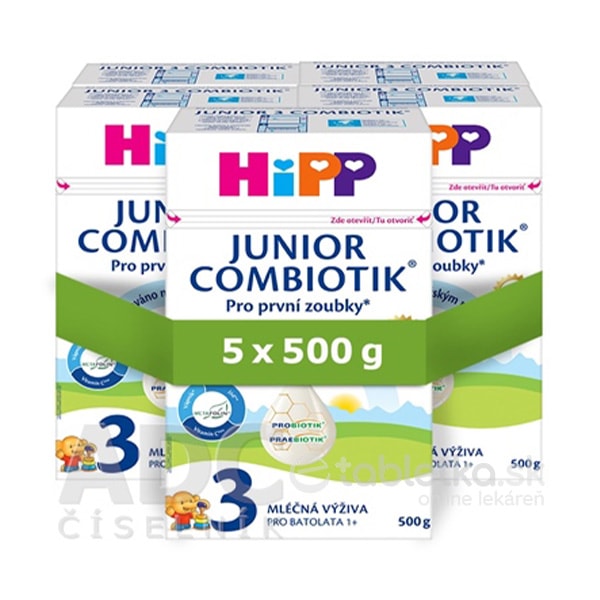 E-shop HiPP 3 JUNIOR Combiotik mliečna batoľacia výživa (od 1 roku ) 500 g