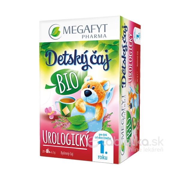 E-shop MEGAFYT Detský čaj BIO UROLOGICKÝ bylinný čaj od 1 roka 20x2g