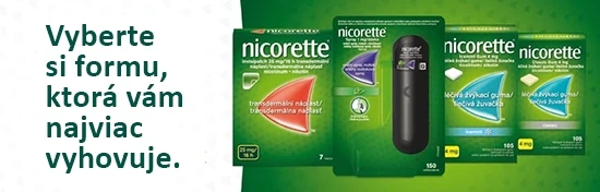 Objavte rôzne liekové formy Nicorette