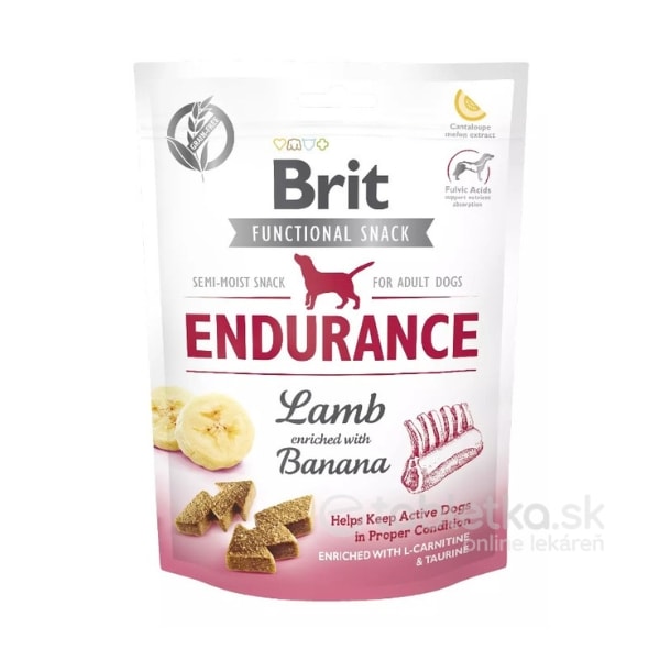 Pamlsok Brit Care Dog Functional Snack Endurance Lamb 150g