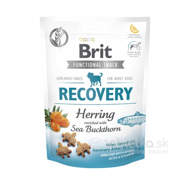 Pamlsok Brit Care Dog Functional Snack Recovery Hering 150g