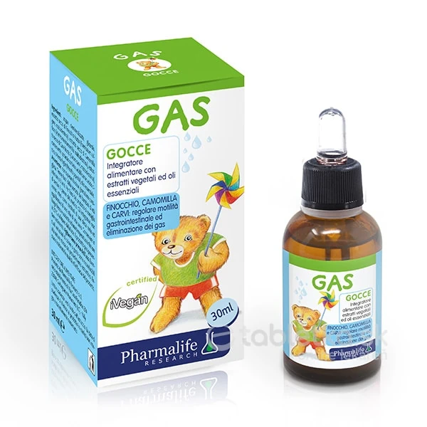 Pharmalife GAS DROPS (GOCCE) kvapky pre dojčatá a deti 30ml