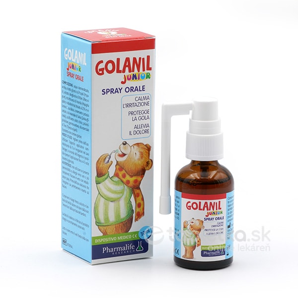 E-shop Pharmalife GOLANIL JUNIOR ústny sprej 30ml
