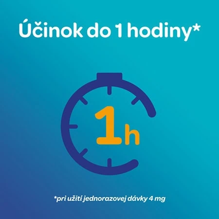 Účinok lieku Imodium nastupuje do 1 hodiny