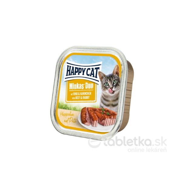 E-shop Happy Cat Minkas Duo Hovädzie&Králik 100g