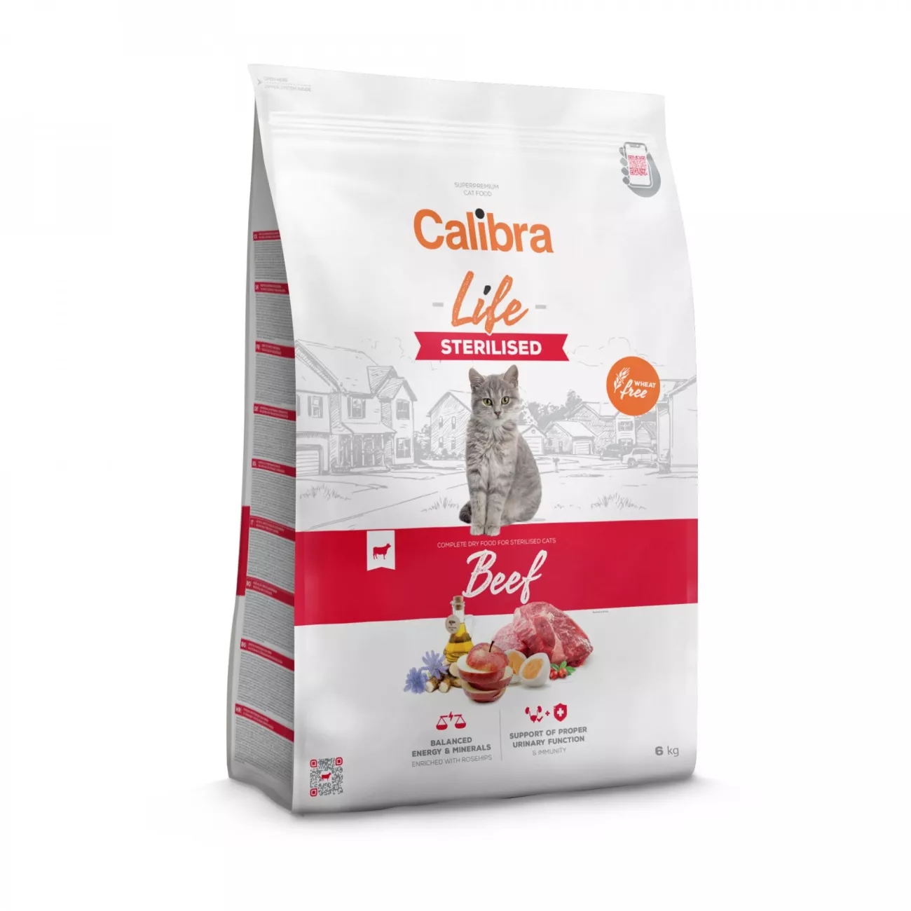 E-shop Calibra Cat Life Sterilised Beef 6kg