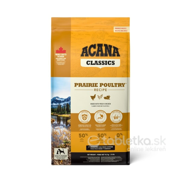 E-shop ACANA Classics Recipe Prairie Poultry 14,5kg