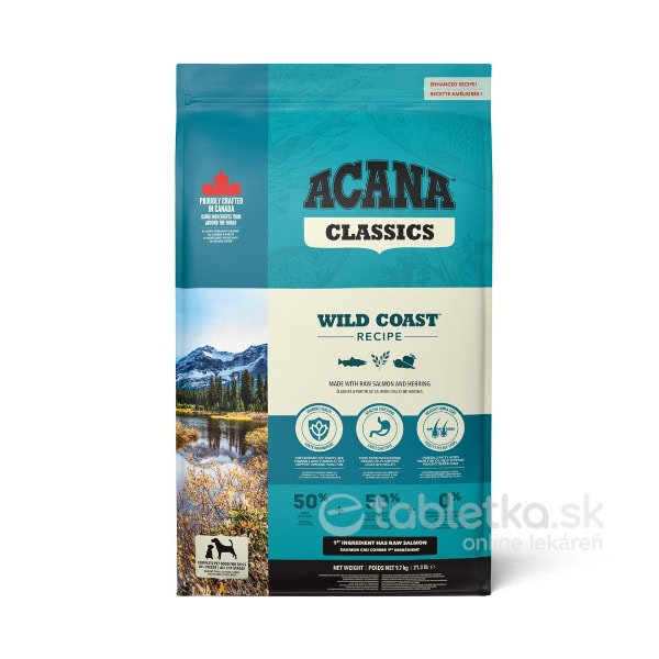E-shop ACANA Classics Recipe Wild Coast 9,7kg