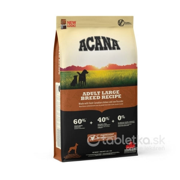 E-shop ACANA Recipe Adult Large Breed 11,4kg