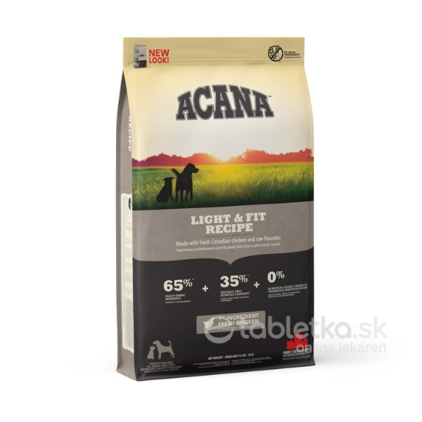 ACANA Recipe Light and Fit 11,4kg