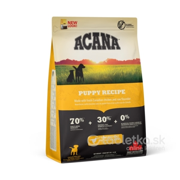 E-shop ACANA Recipe Puppy 2kg