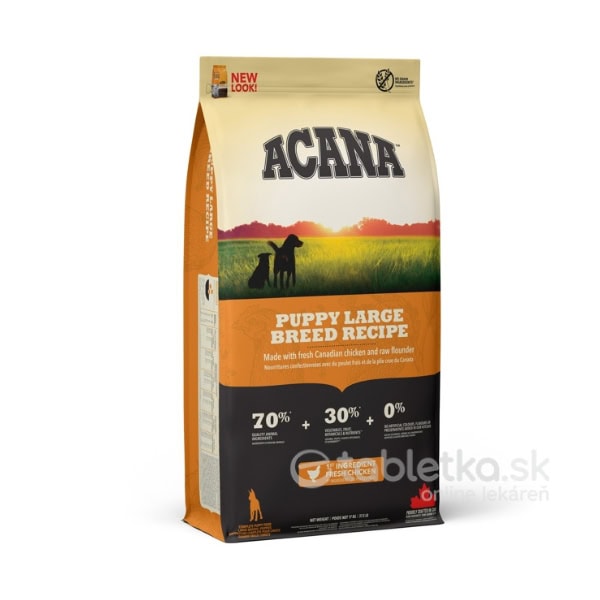 ACANA Recipe Puppy Large Breed 17kg