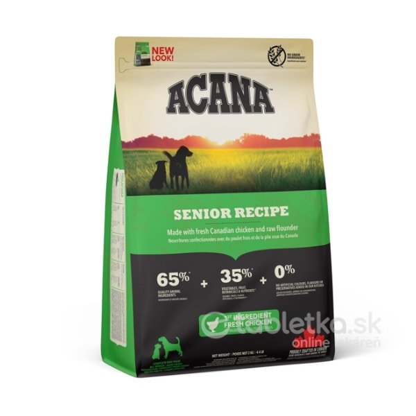 E-shop ACANA Recipe Senior 2kg