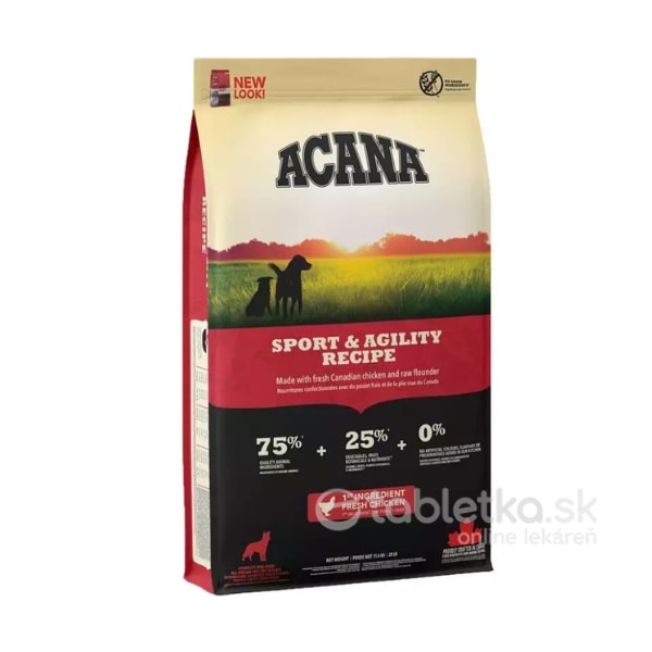 ACANA Recipe Sport and Agility 11,4kg