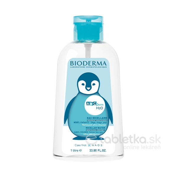 E-shop BIODERMA ABCDerm H2O micelárna voda 1l