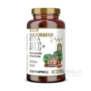 CarnoMed Sulforafan EXTRA AHCC+, 90 kapsúl