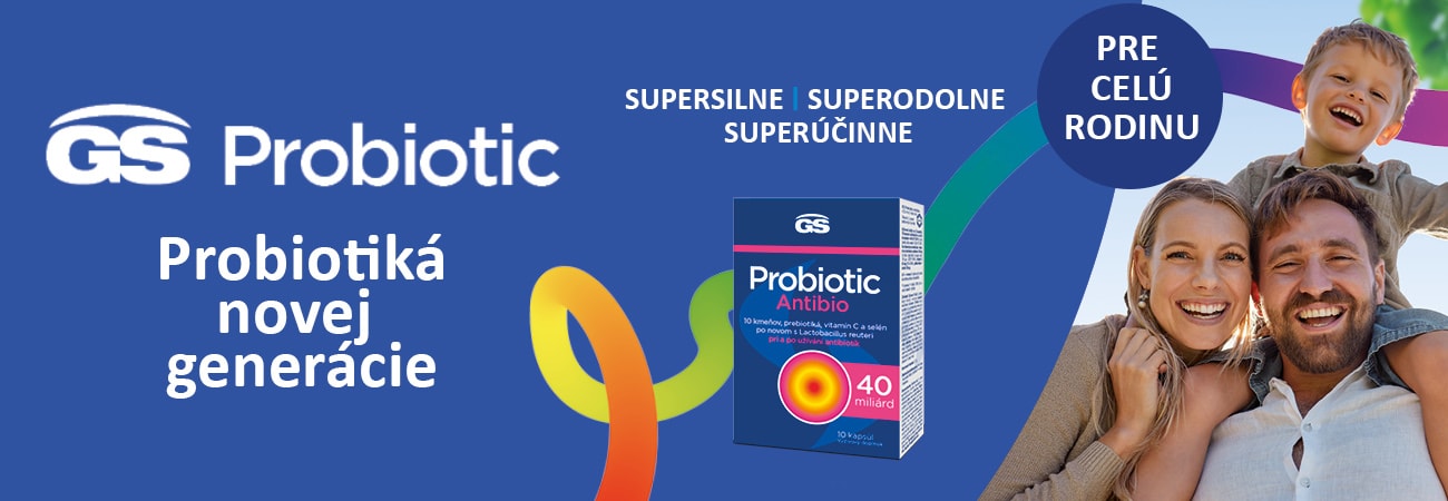 GS Probiotic Antibio - Probiotiká novej generácie