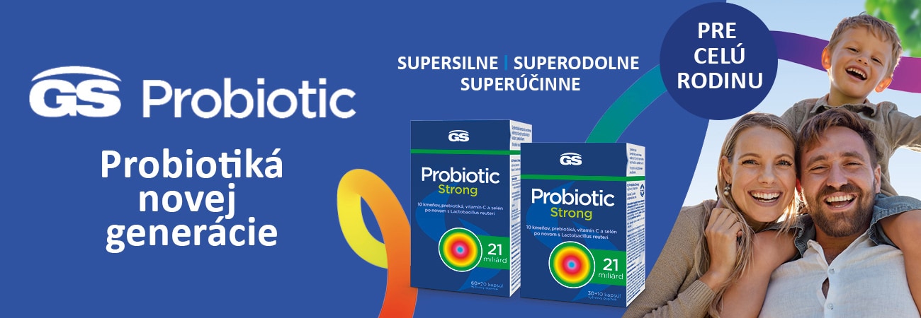 GS Probiotic Strong - Probiotiká novej generácie