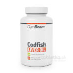 GymBeam Codfish liver oil olej z treščej pečene 90cps