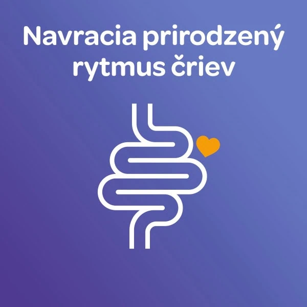 Liek IMODIUM® Plus navracia prirodzený rytmus čriev