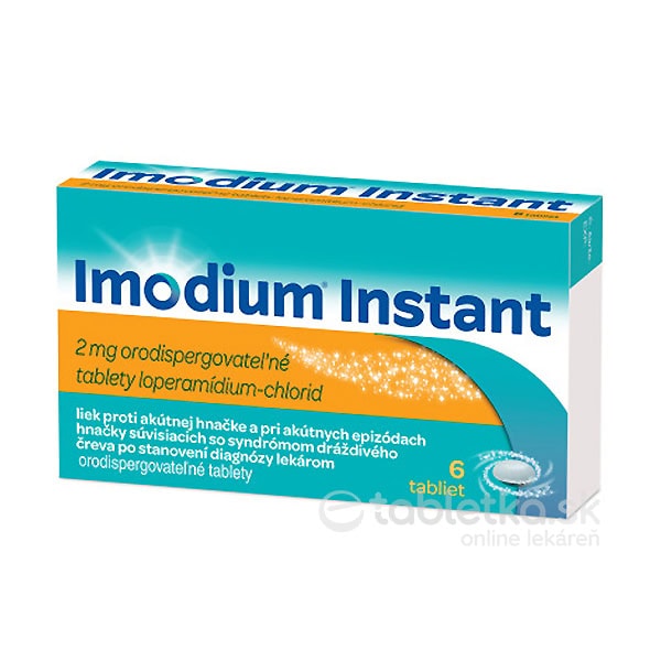 Imodium Instant 6 tabliet