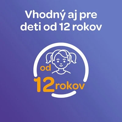 Liek IMODIUM® Plus je vhodný pre dospievajúcich od 12 rokov