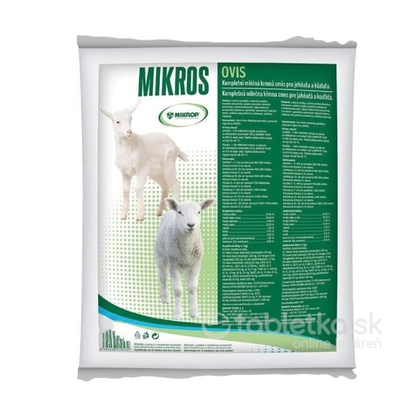 E-shop Mikros Telmilk ovis Mlieko pre jahňatá a kozľatá 25kg