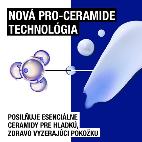 NEUTROGENA® Nórska receptúra Hĺbkovo hydratačné telové mlieko a nová Pro-Ceramide technológia