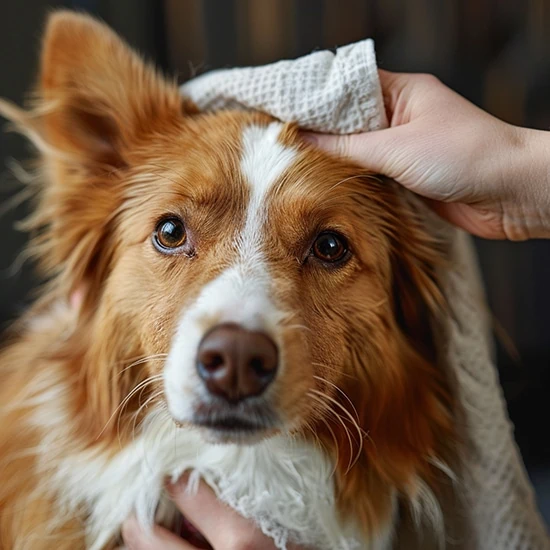 Starostlivosť o oči a uši psov nielen po každom kúpeli