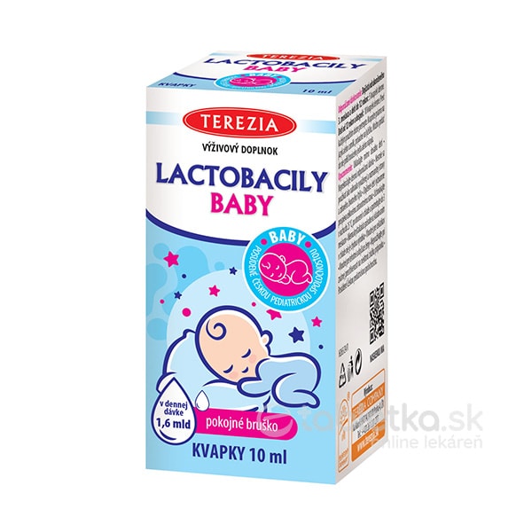 TEREZIA Lactobacily Baby kvapky 10ml