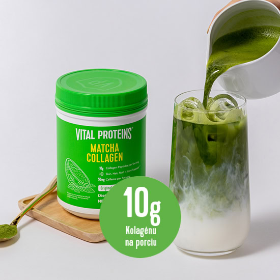 V čom je kolagén Vital Proteins Matcha Collagen unikátny