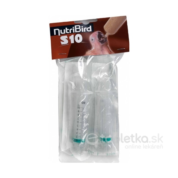 E-shop Versele Laga NutriBird S Injekčné striekačky pre ručné dokrmovanie 4x10ml