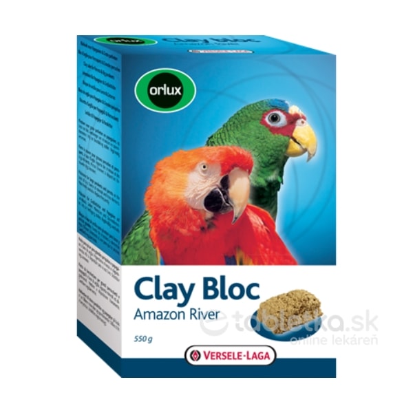 E-shop Versele Laga Orlux Clay Bloc Amazon River 550g