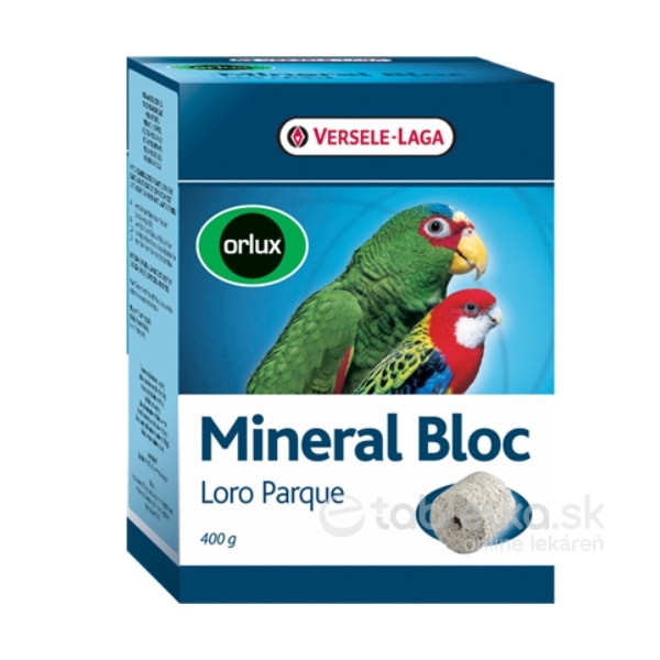 E-shop Versele Laga Orlux Mineral Bloc Loro Parque 400g