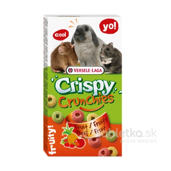 E-shop Versele Laga Pamlsky Crispy Crunchies Fruit 75g