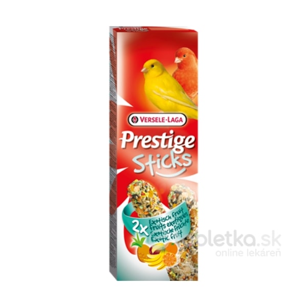Versele Laga Pamlsky Prestige Sticks Canaries Exotic Fruit 2x60g