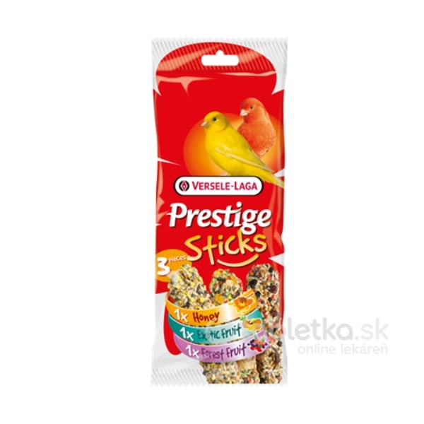 E-shop Versele Laga Pamlsky Prestige Sticks Canaries Mix 3x90g