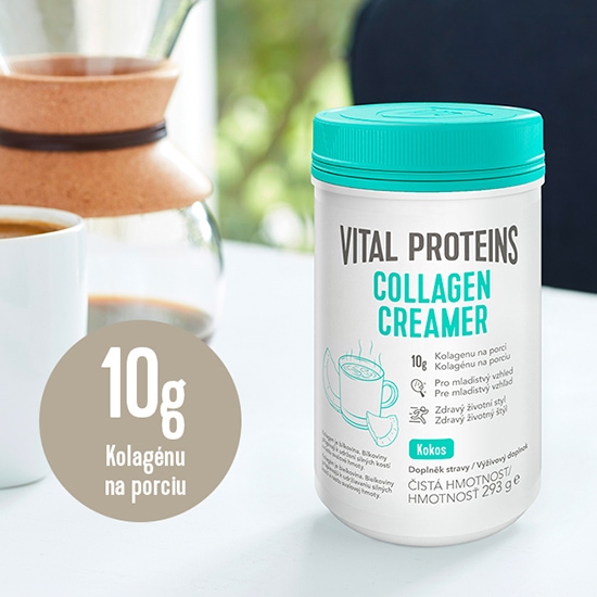 Vital Proteins - Collagen Creamer - až 10 gramov kolagénu na jednu porciu