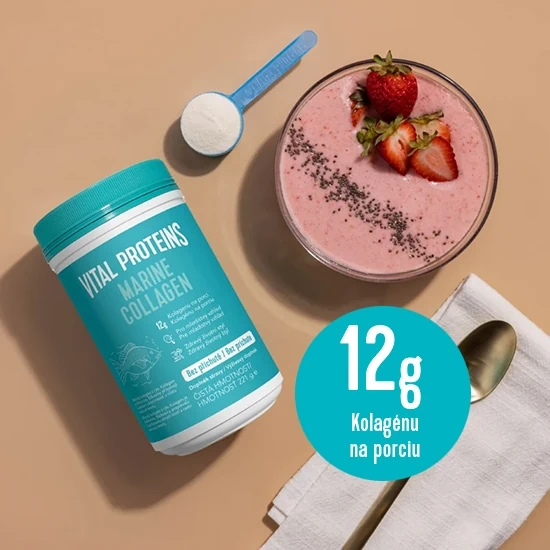 Vital Proteins Marine Collagen obsahuje až 12 g kolagénu na porciu